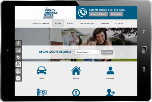 Responsive for Mobile Tablets